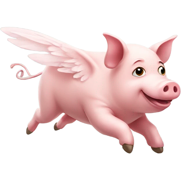 Flying Pig emoji