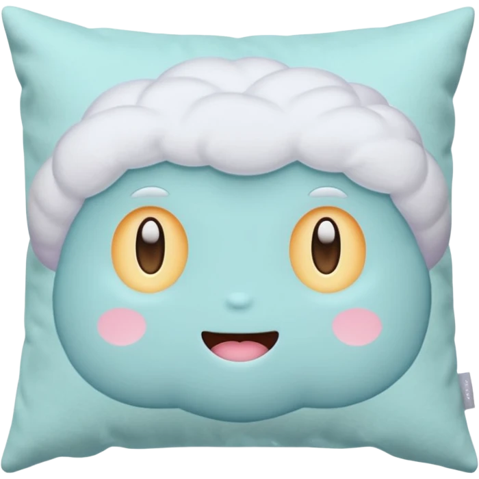 pillow pastel colors emoji