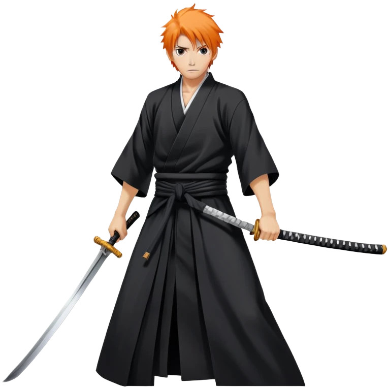 Charachter Con from anime bleach usinh his banlkai emoji