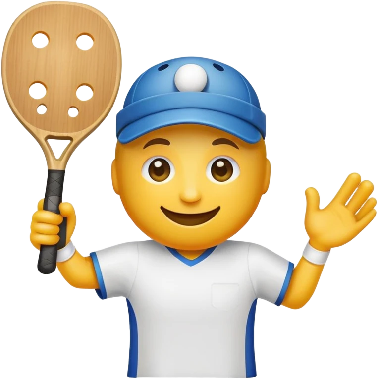 emoji playing pickleball emoji
