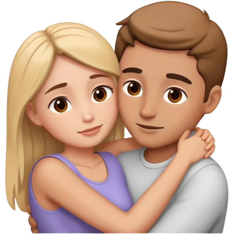 intimate moment between lovers emoji