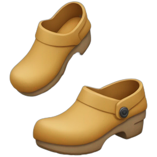 clogs emoji
