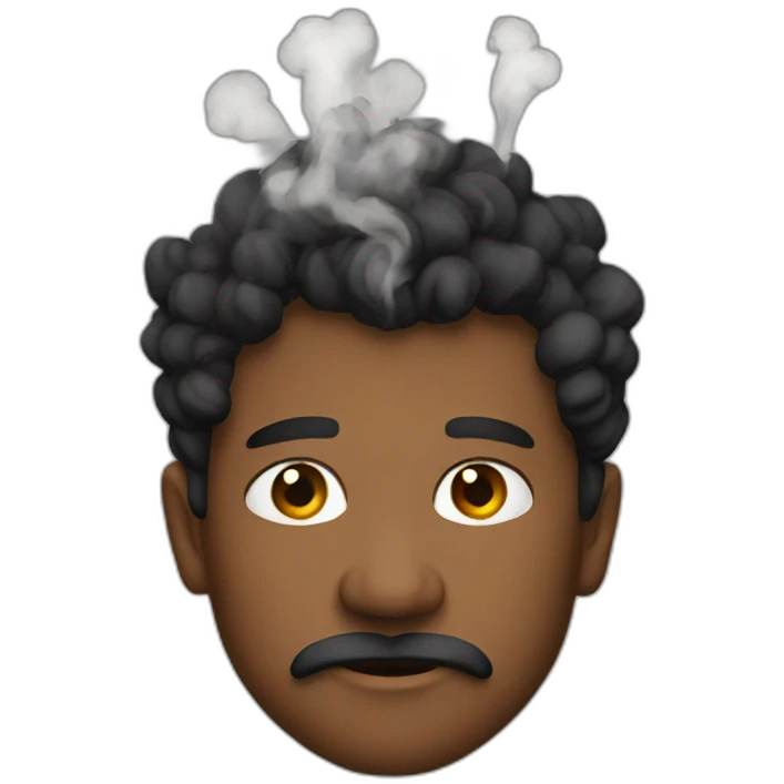 Smoking hot emoji