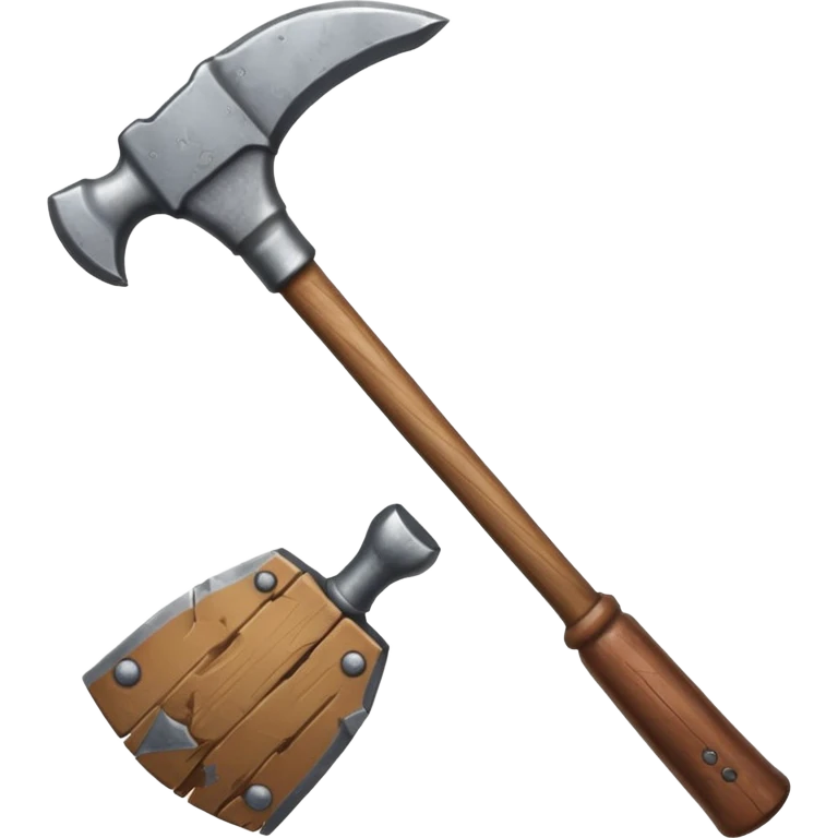 ore mining pickaxe emoji