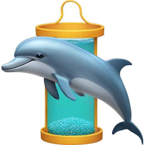 dolphin feeder emoji