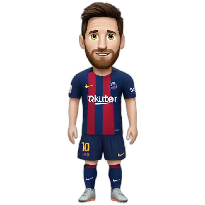 Messi psg emoji