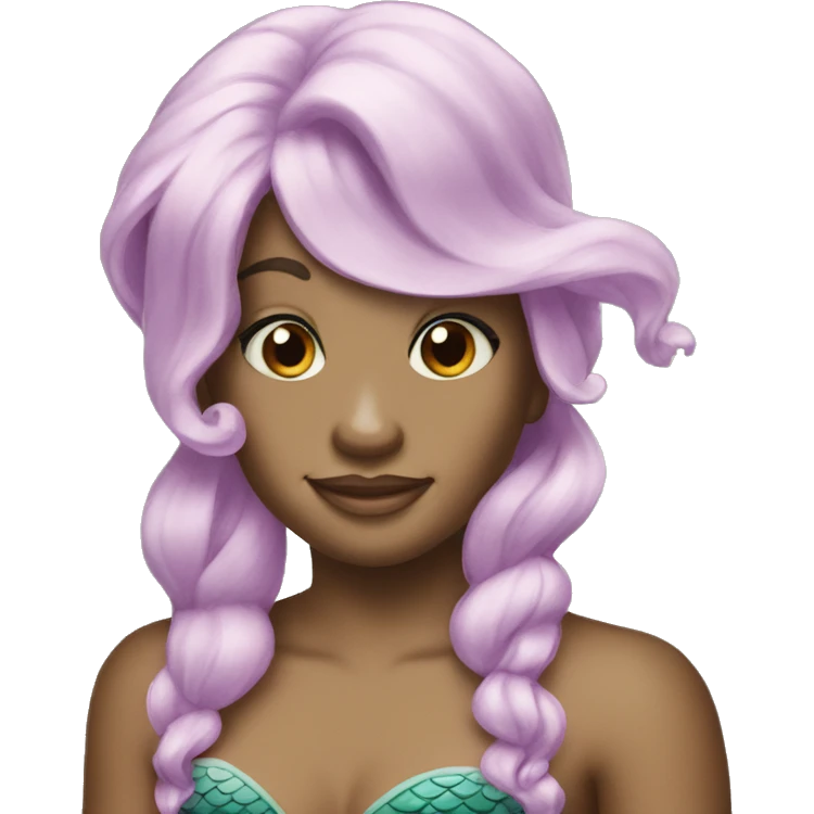 Little mermaid emoji