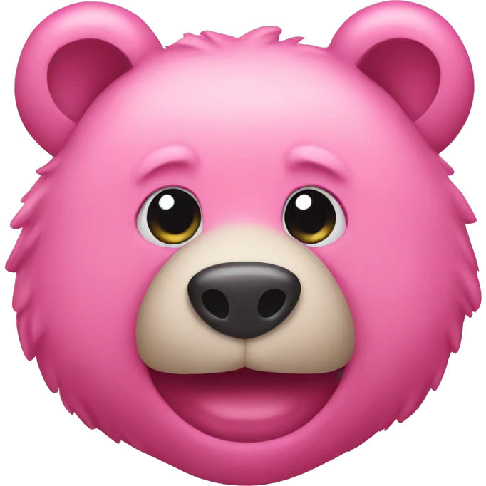pink bear emoji