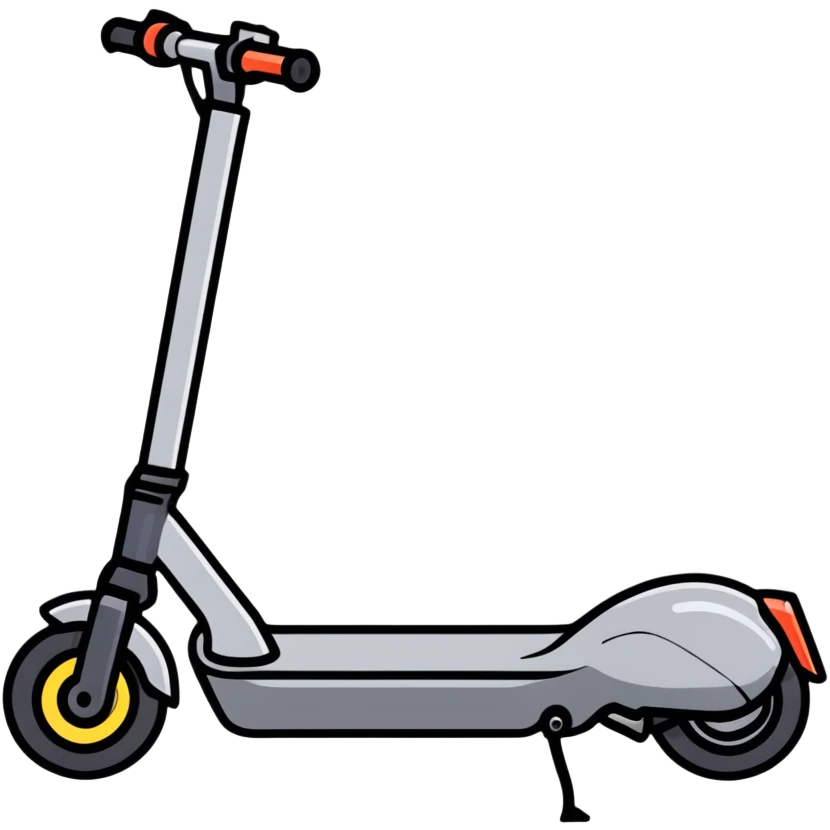 electric scooter with wheels emoji