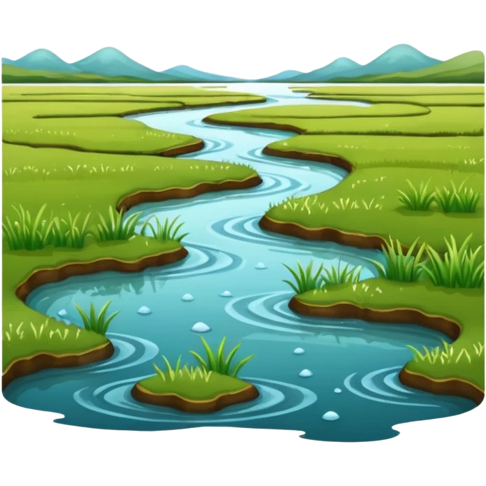 tidal sea salt marsh emoji