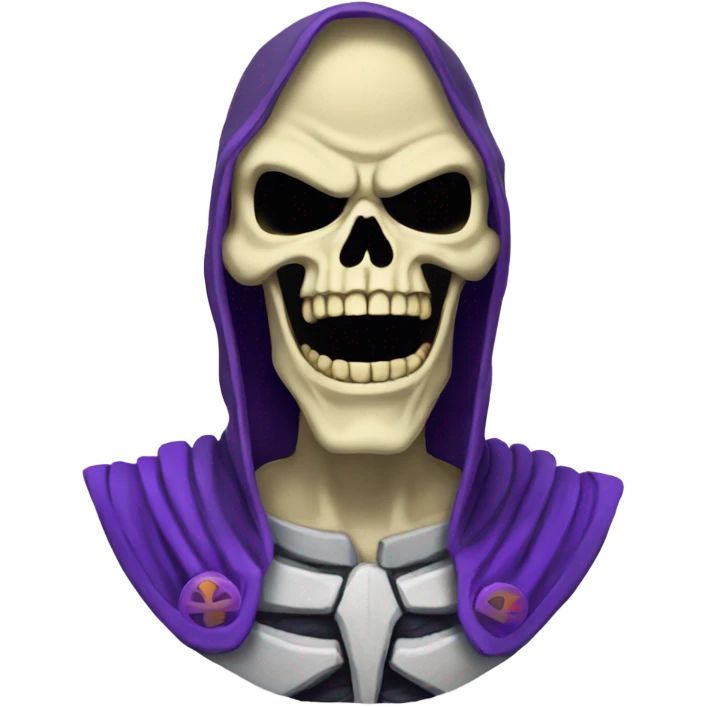 Skeletor laughing  emoji