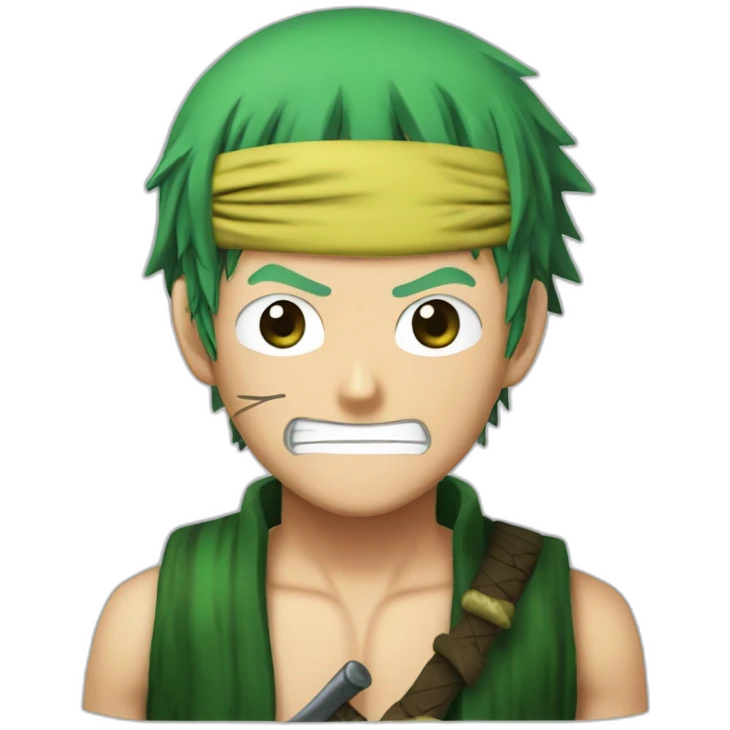 Roronoa Zoro one Piece emoji