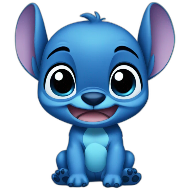Baby stitch emoji