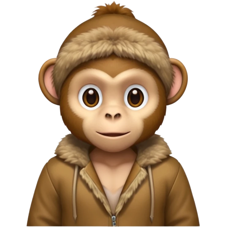 monkey with clothes emoji