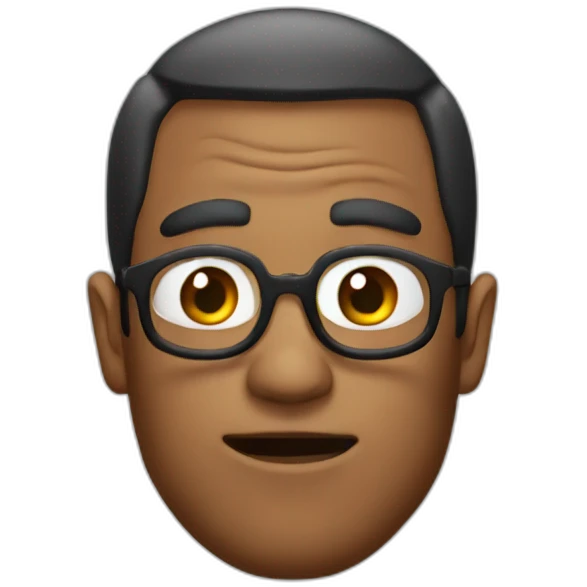Marty Mc Fly Face Only emoji