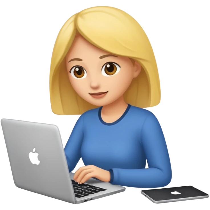 woman using laptop emoji