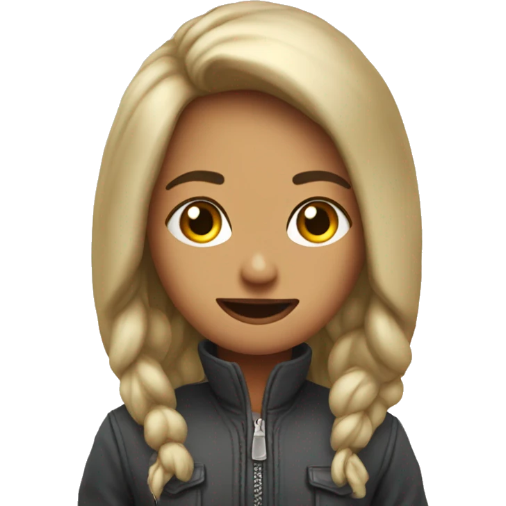 Cara de me has pillado emoji
