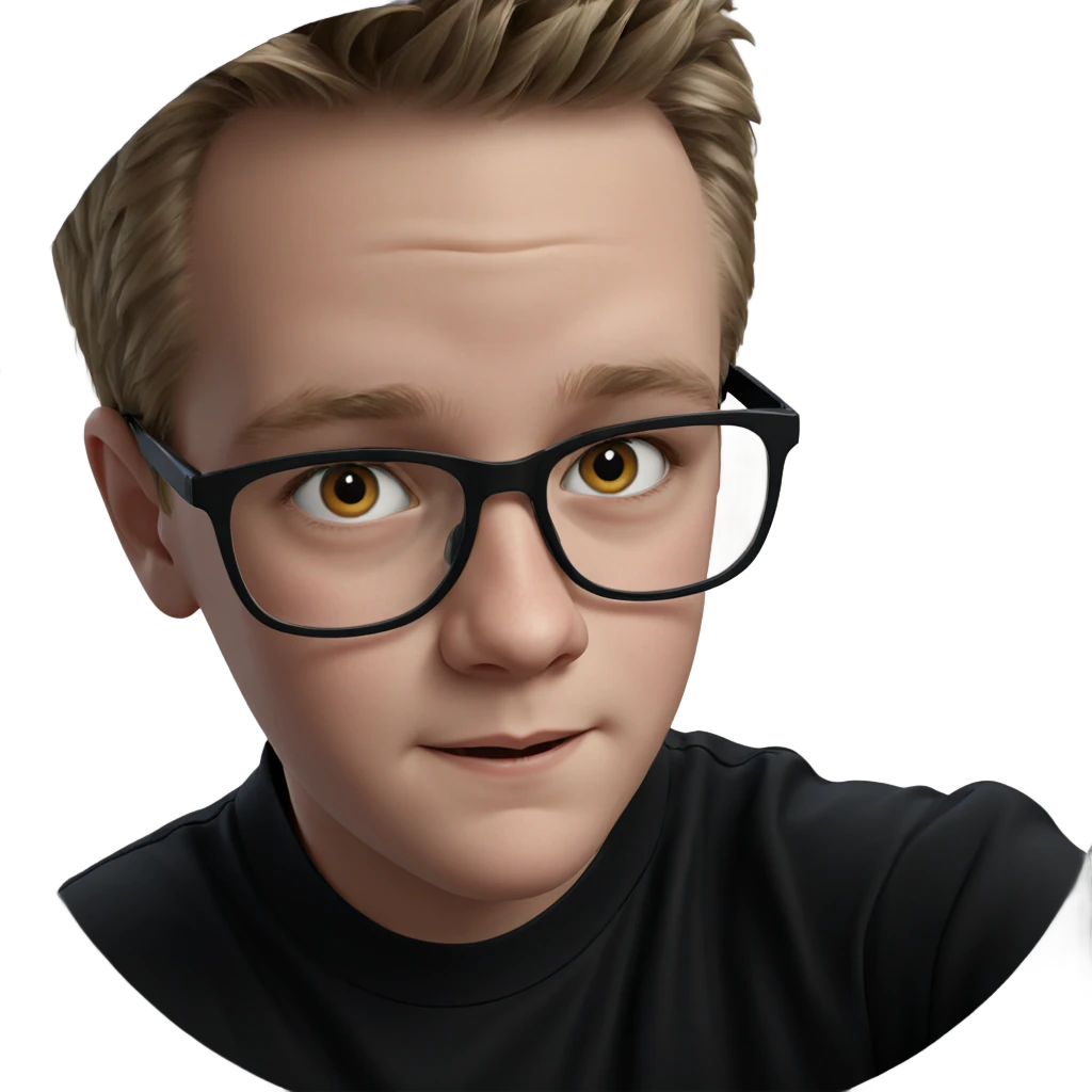 realistic portrait of a boy emoji