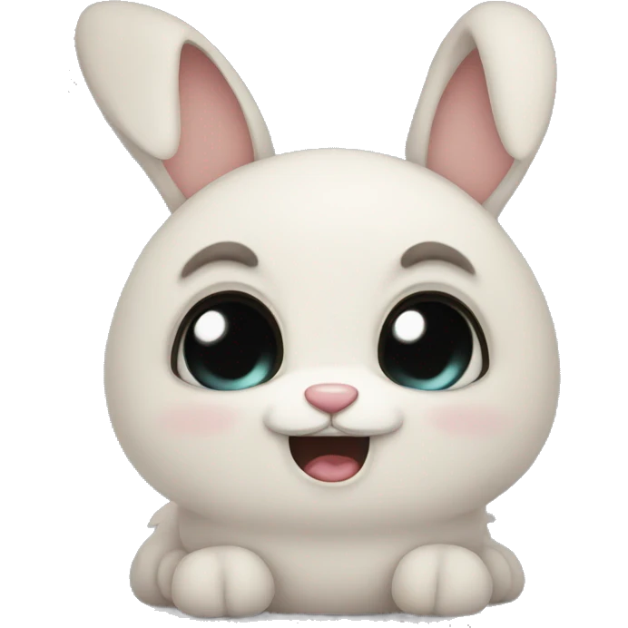 crying bunny emoji