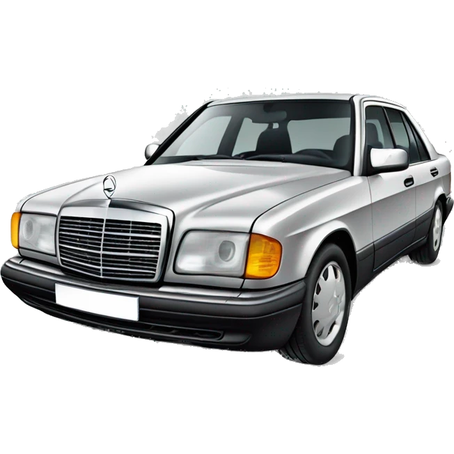  car mercedes w124 emoji