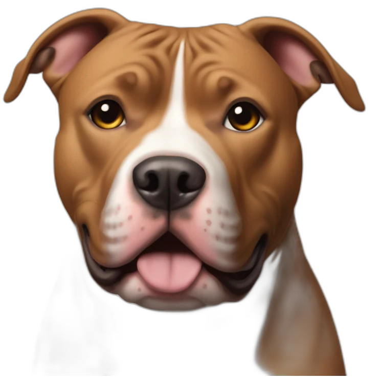 Pitt bull Brown emoji