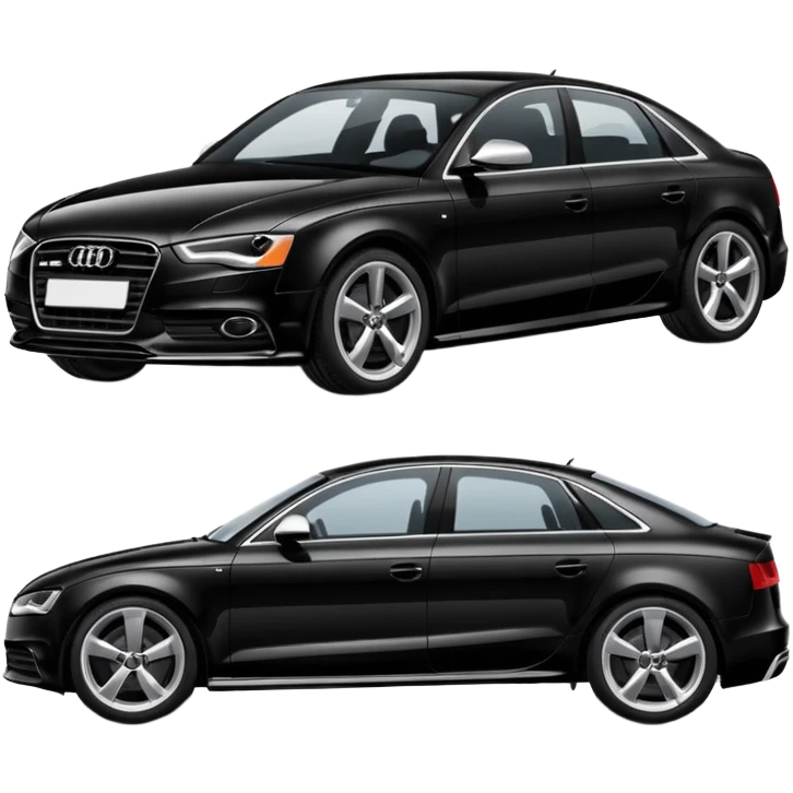 black audi emoji