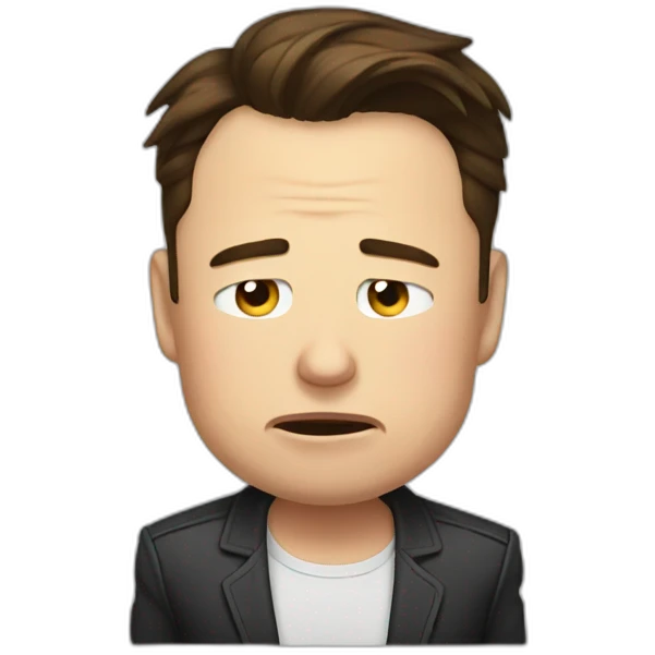Elon musk crying emoji