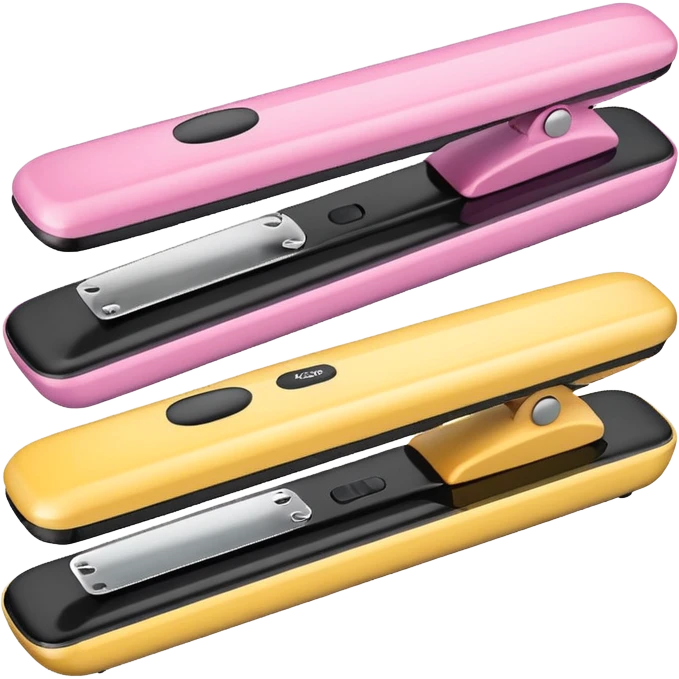 Cute Hair straightner, different design, varous color emoji