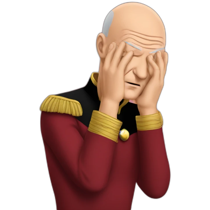 Captain Picard facepalm emoji
