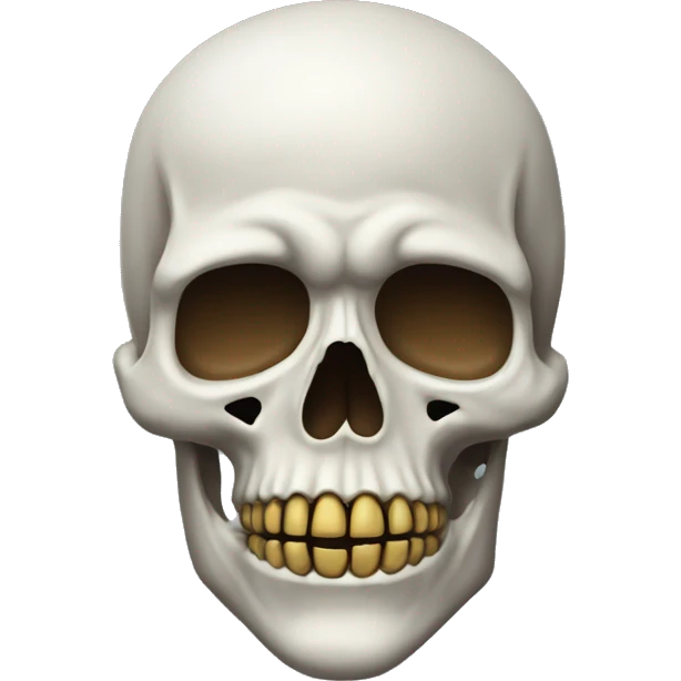 tête de mort choquer emoji
