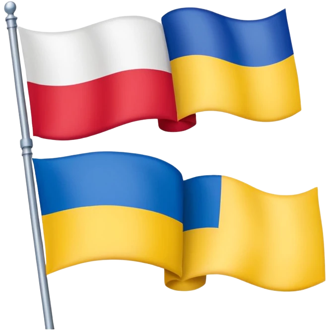 poland ukraine flag emoji