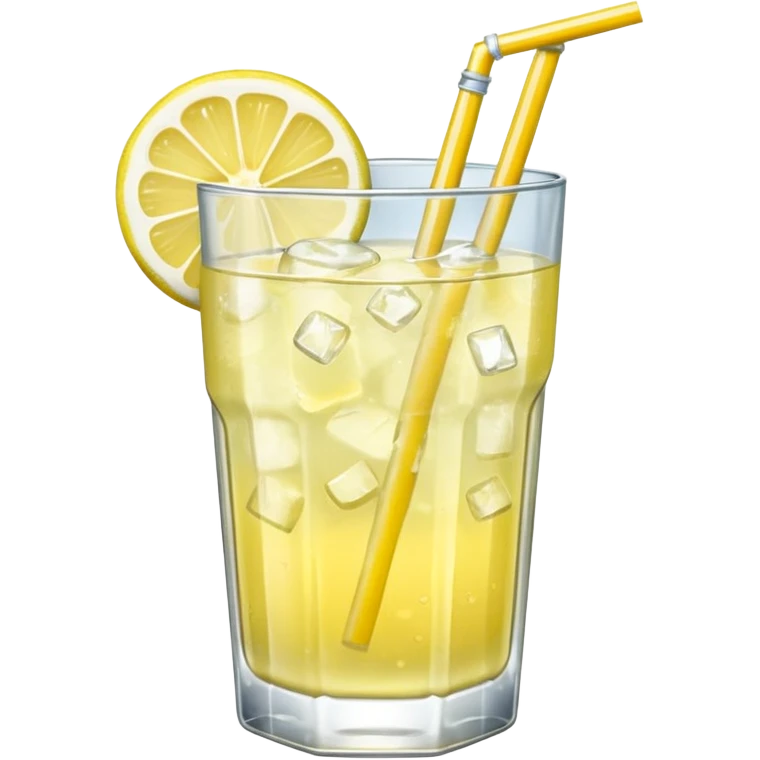 cold lemonade with ice emoji