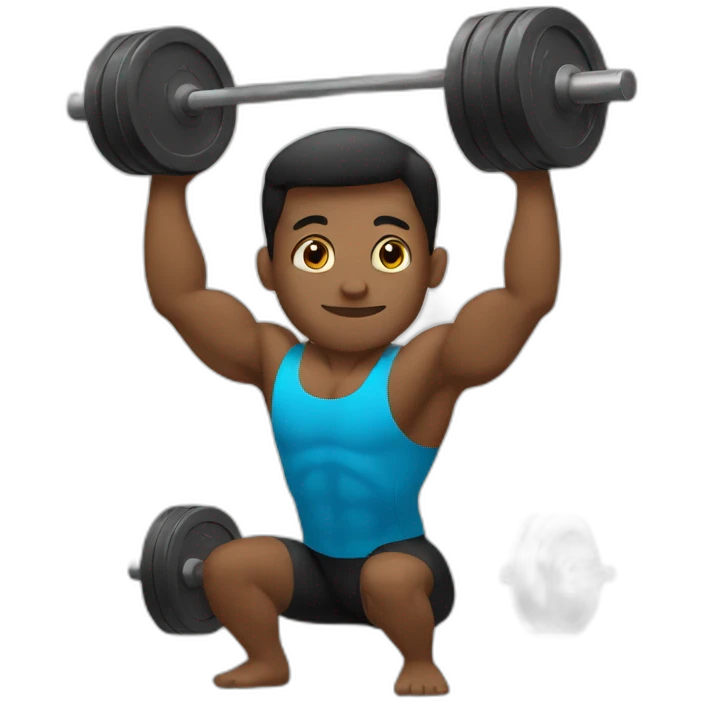 Weightlifting emoji