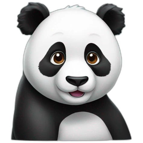 Panda roux emoji
