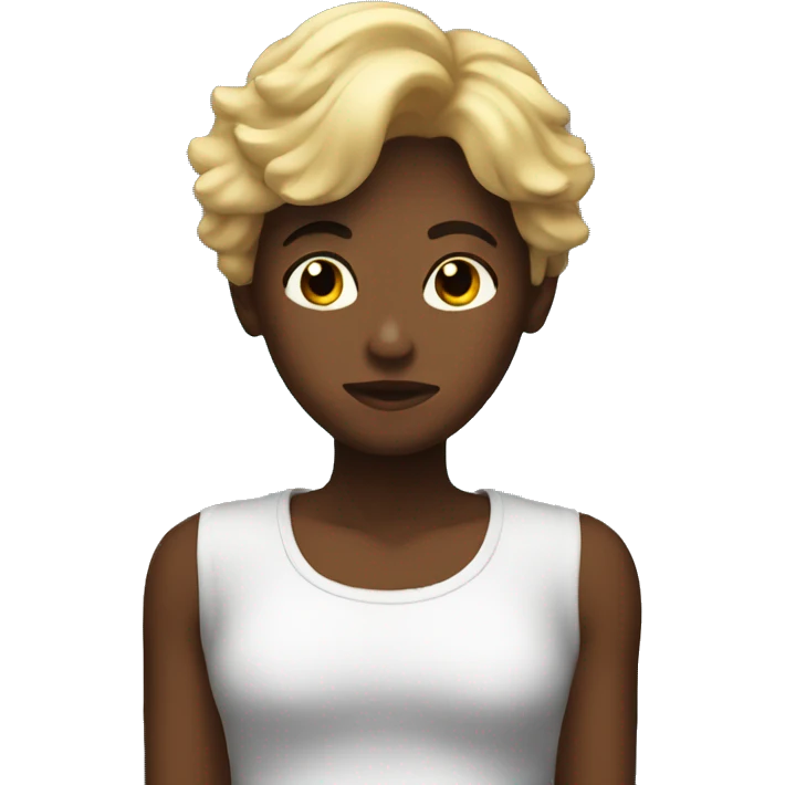 Falling Angel Dark emoji