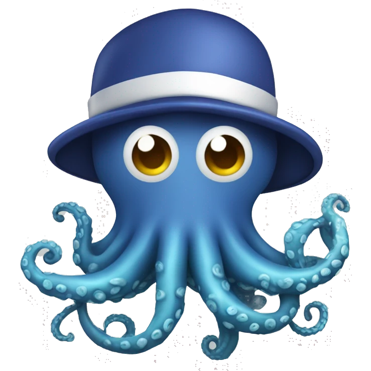 pulpo con gorro de marinero emoji