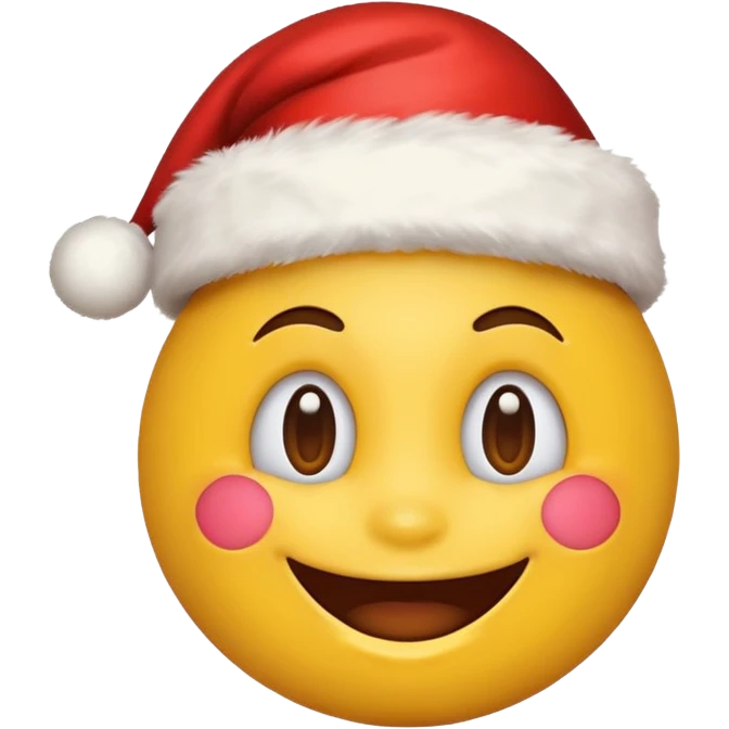 christmas emoji smile emoji