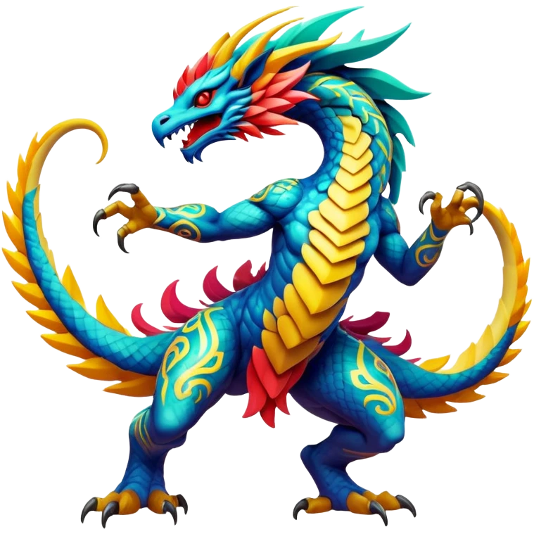  legendary complex detailed aesthetic-Fakémon-creature-scenery emoji