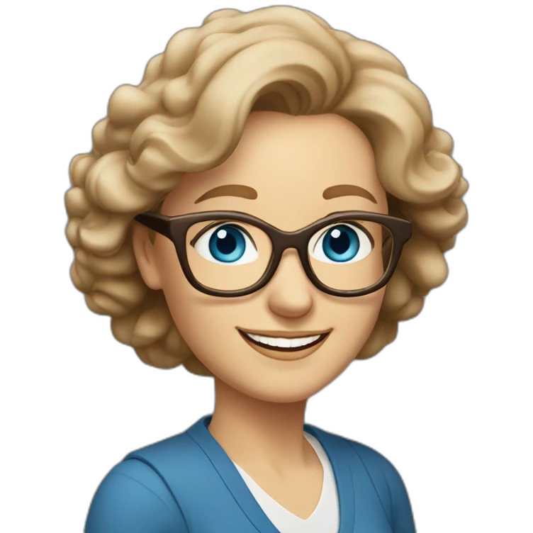 50+-woman-light-brown-hair-brown-glasses-smiling-blue-eyes emoji