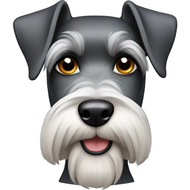 Miniature schnauzer  emoji