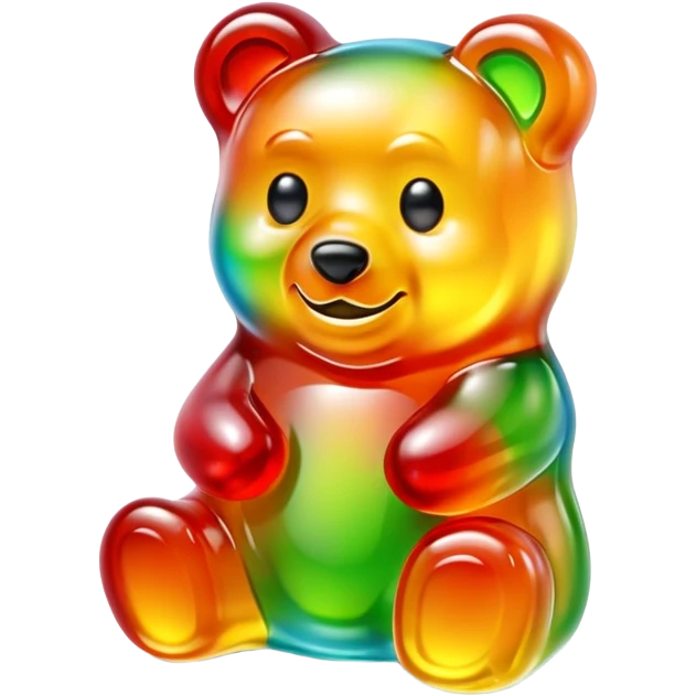 transparent gummy bear emoji