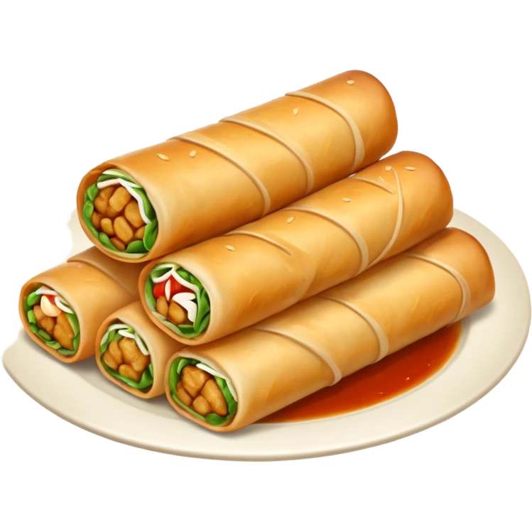 Spring rolls emoji