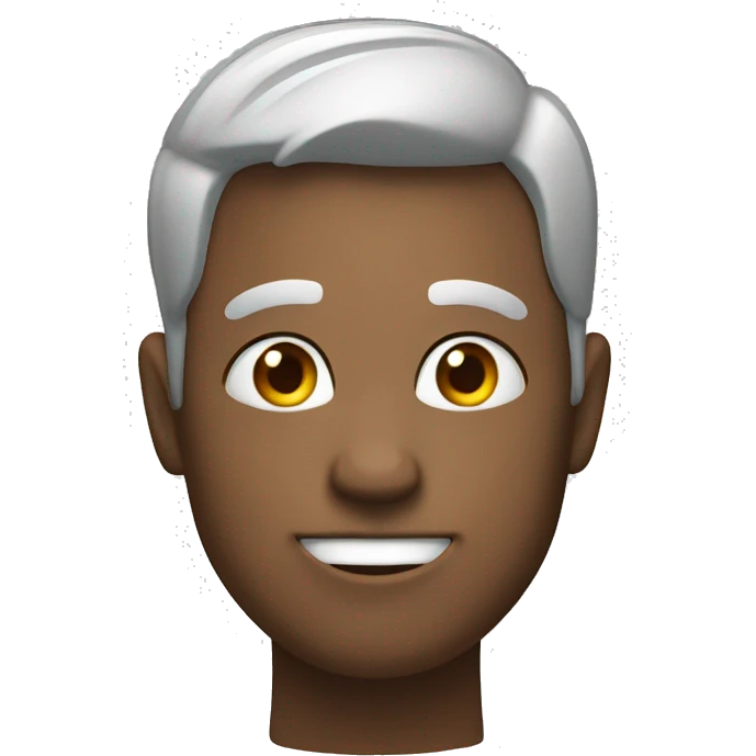 Head shaking from side to side when show the shake marks emoji