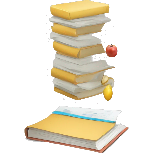 instruction book emoji