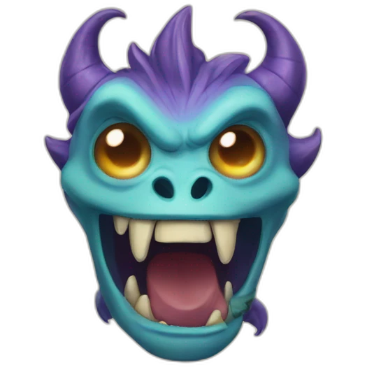 Monstre emoji