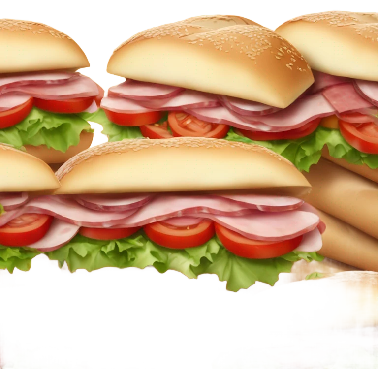 Wet sloppy Italian sub emoji
