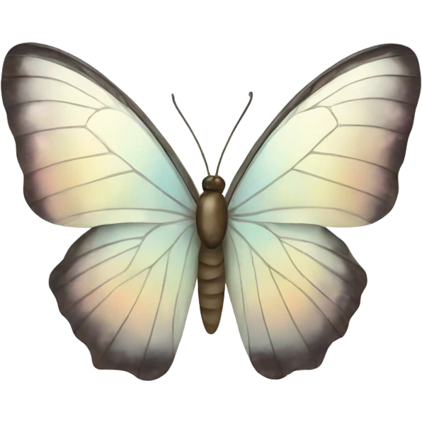 mother of pearl butterfly emoji