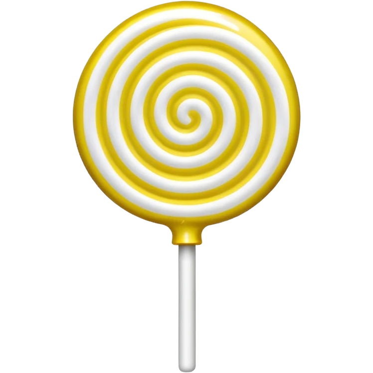 glitter toxic white lollypop 
 emoji