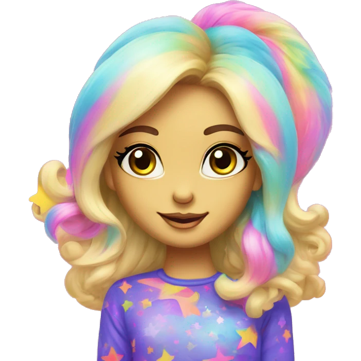 lisa frank star shape emoji