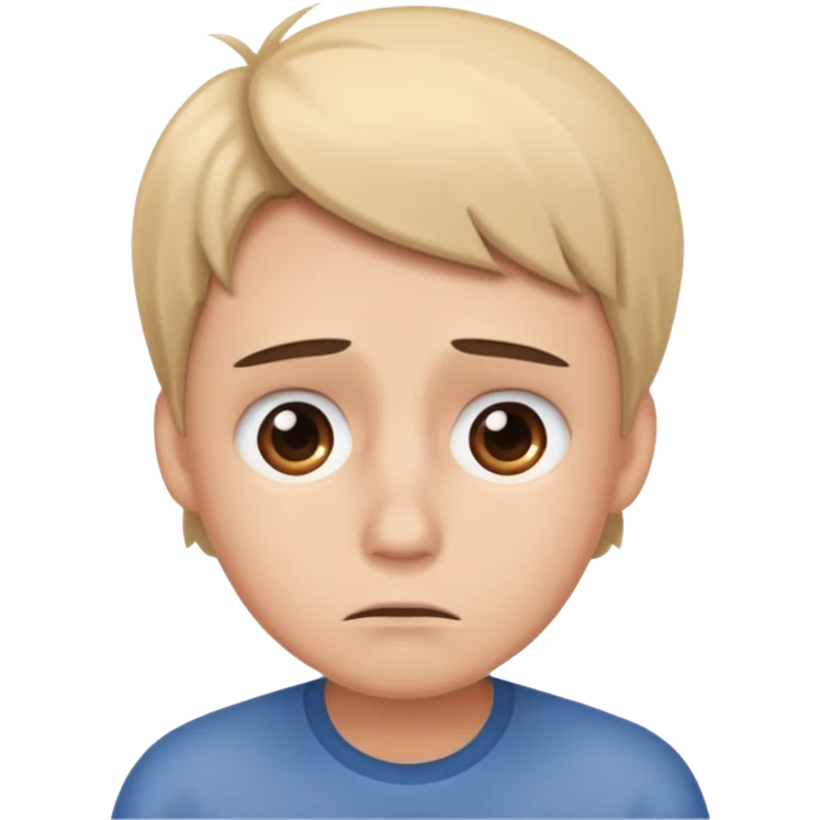 worried face  emoji